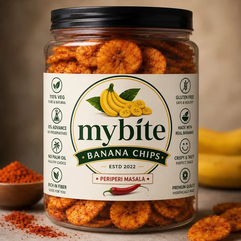 Peri Peri Banana Chips