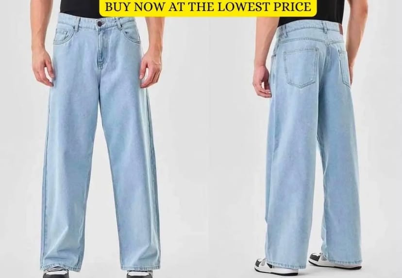 Baggy Blue Jeans
